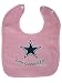 Dallas Cowboys Pink Baby Bib
