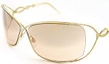 Roberto Cavalli - New Roberto Cavalli Ade 217-S 217S 160 Sunglasses Beige Shades Gold Frame Size: 64-12-110