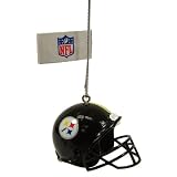 Pittsburgh Steelers NFL Mini Helmet Ornaments 4 Pack