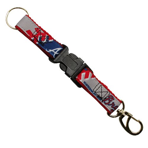 Atlanta Braves 2-Piece Detachable Swivel Keychain
