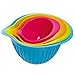 Kitchen Craft Colourworks Silicone Measuring Bowl Set, Set of 4
