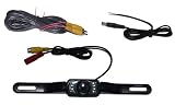 BackCam® Waterproof Shockproof IR Night Vision Car Rearview License Plate Backup Camera 1/4 Inch CMOS NTSC/PAL With Anti Fog