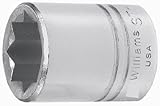 Williams ST-832 1-Inch Shallow 8 Point Socket [並行輸入品]