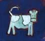 Art Poster Print - Vache De Flash - Artist: Van-Luc - Poster Size: 6 X 6 inches