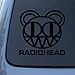 RADIOHEAD 3 - Vinyl Decal Sticker #A1461 | Vinyl Color: Black