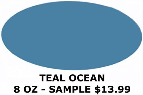 Chalked Finish Paint (Teal Ocean 8oz Sample)