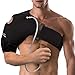 NatraCure Hot/Cold & Compression Shoulder Support 6032 - (Left/Right Shoulder Brace) - (for Shoulder Sprains, Strains and Post Rotator Cuff Surgery)