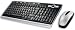 Electronics : Labtec Ultra-Flat Cordless Keyboard & Mouse [RF, USB, Silver/Black]