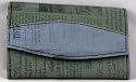 Recycled Plastic Bag Newspaper Print Wallet