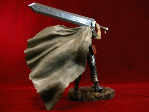 ガッツ　黒い剣士：塗装済完成品　