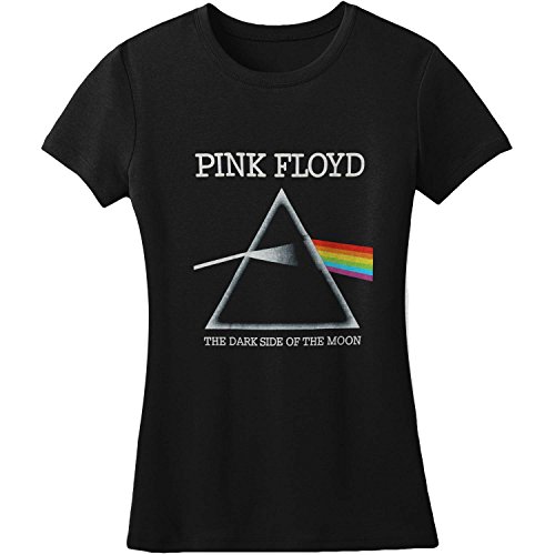Pink Floyd Refract Girls Jr Tissue Tee Black