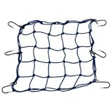 Blue Bungee Motorcycle Helmet Cargo Net by Accessories Marketing