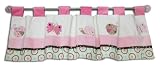NoJo Ladybug Lullaby Window Valance