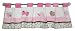 NoJo Ladybug Lullabye Window Valance - Pink