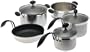 Arc 42 Stainless-Steel 8-Piece Cookware Set