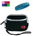 Soft Neoprane Case for TomTom GO 740 LIVE TomTom GO 930 930t 720 920 920t TomTom XL 330S TomTom XL 330 TomTom ONE XL + Screen Protector Kit + Wisdom*courage Wristband (Many Color Available)