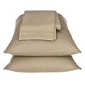 Home Bamboo Jersey Sheet Set - Tan (TwinXL)