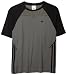 Adidas Boys 8-20 Jv Short Sleeve Shirt,Mid Cinder/Black,Small