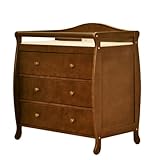 Baby Changing Table Casual Style in Espresso Finish