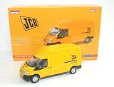 Review Corgi CC14301 / Ford Transit (JCB) in Yellow (1:43 scale) Diecast Model
