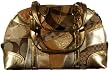 Coach Circle Gold Patchwork Dome Satchel Handbag 14007