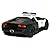 12 pcs in Box: 5" Lamborghini Murcielago LP640-4 Police1:36 Scale (Black/White)