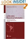 LATIN 2004: Theoretical Informatics