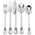 Gourmet Settings Twist 20-pc. Flatware Set