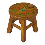 EXP Handmade Butterfly Design Stool