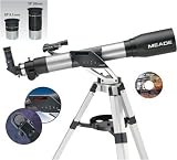 Meade NGC-70TC Self Guided Altazimuth Refractor Telescope - Silver (20220) by Meade