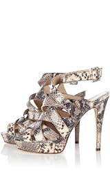 Snake Colorblock Sandal