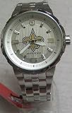 New Orleans Saints Fossil Watch Mens Large Logo NFL1243