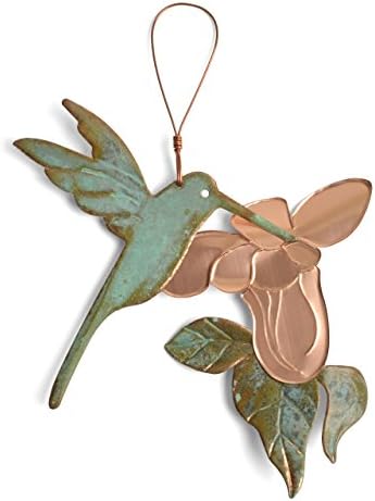 Hummingbird Copper Ornament