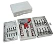 Super-Handy Fold-Up Tool Set with Ergonomic Ratcheting Handle
