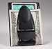 Geneva Black Matte Money Clamp - Money Clip and Wallet
