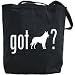 Canvas Tote Bag Black  Got Belgian Malinois ?  Dog