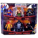 Mattel Superman Batman Public Enemies Mini Figure 6-Pack Superman, Hawkman, Batman, Major Force, Gorilla Grood & President Luthor