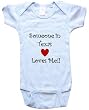 SOMEONE IN TEXAS LOVES ME - TEXAS BABY - State-series - White, Blue or Pink Onesie / Baby T-shirt