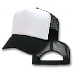 Vintage 2 Tone Foam Trucker Hat Cap (Comes In 10 Different Colors)