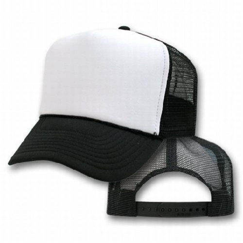 Vintage 2 Tone Foam Trucker Hat Cap (Comes In 10 Different Colors)