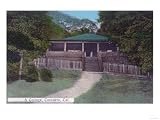 Exterior View of a Cottage - Cazadero, CA Giclee Poster Print, 24x32
