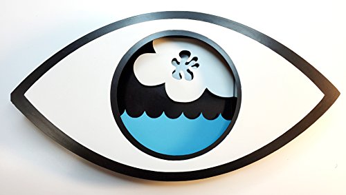 eyeScene #6 - Mini Personality Test - Guy in the Clouds; black sky