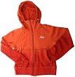 Dye Fade 09 - Women's Hooded Zip Sweatshirt - Burnt Orange