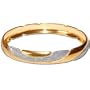Gold and Rodium Plated Bangle Bracelets Womens Costume Jewelry in Indian-Style 2.5 inches (cban021a)