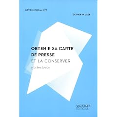 Obtenir sa carte de presse et la conserver