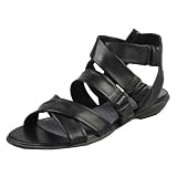 Tamaris 28103-26 Damen Sandalen Glattleder, Schwarz, Größe 39