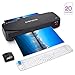 Crenova Laminator Machine with 10 Laminating Sheets, A4 Laminating Machine Hot & Cold with Fast Warm Technology, Thermal Laminator 9 Inch for Home Office School Business Black