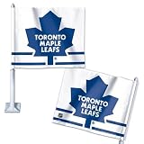 Toronto Maple Leafs Official 12"x14"x21" NHL Car Flag