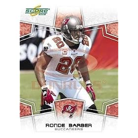 2008 Score #311 Ronde Barber - CB - Tampa Bay Buccaneers (Football Cards)