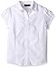 Nautica Girls' Uniform Short Sleeve Blouse